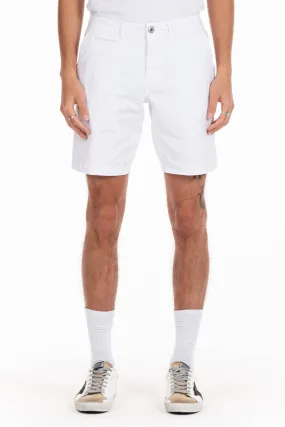 Walden 9" Chino Short - White