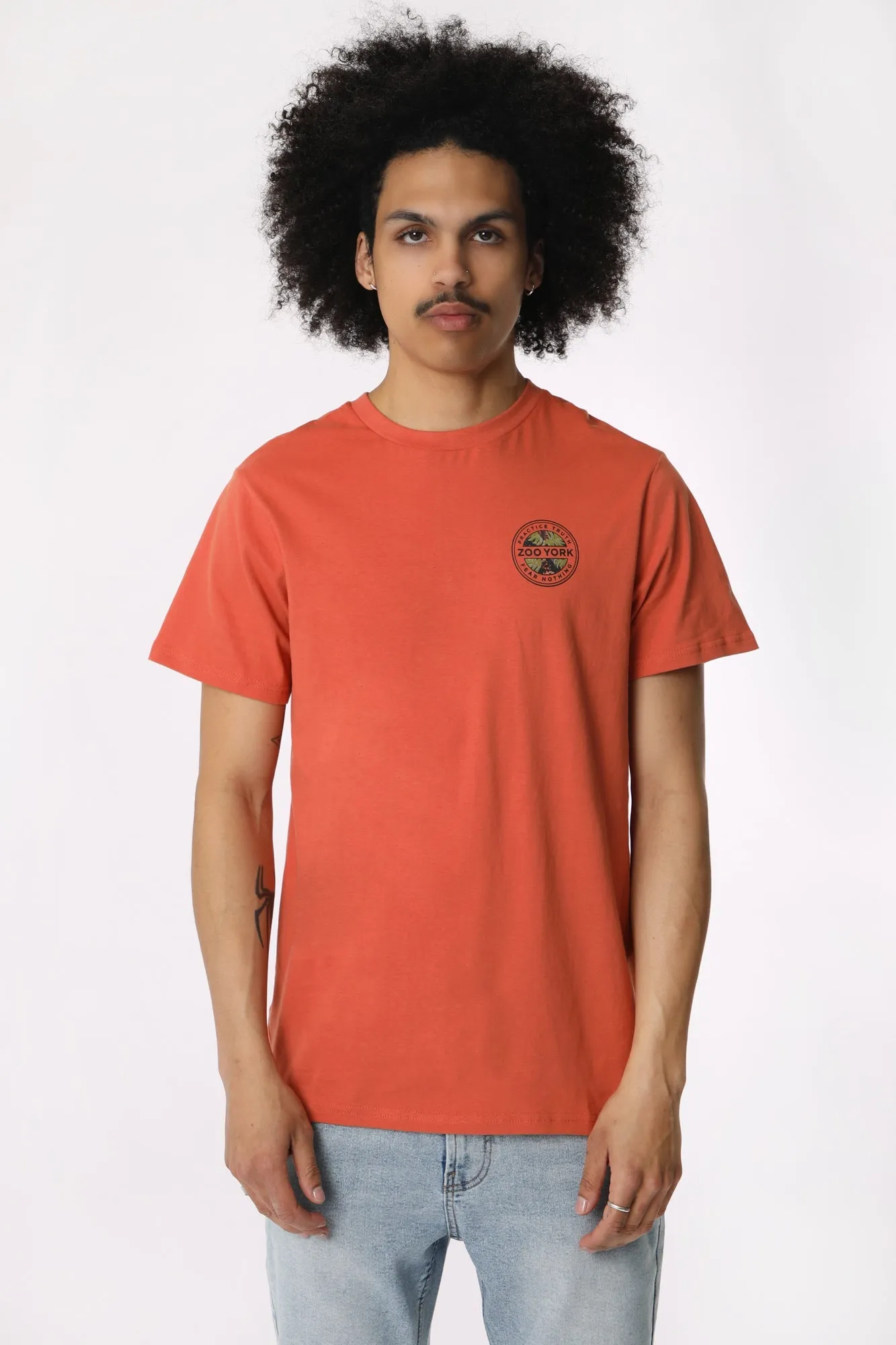 Zoo York Mens Tropical Logo T-Shirt